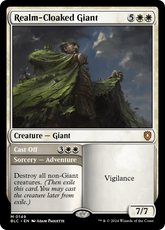 Gigante Manto-de-reino / Despojar-se / Realm-Cloaked Giant / Cast Off - Magic: The Gathering - MoxLand